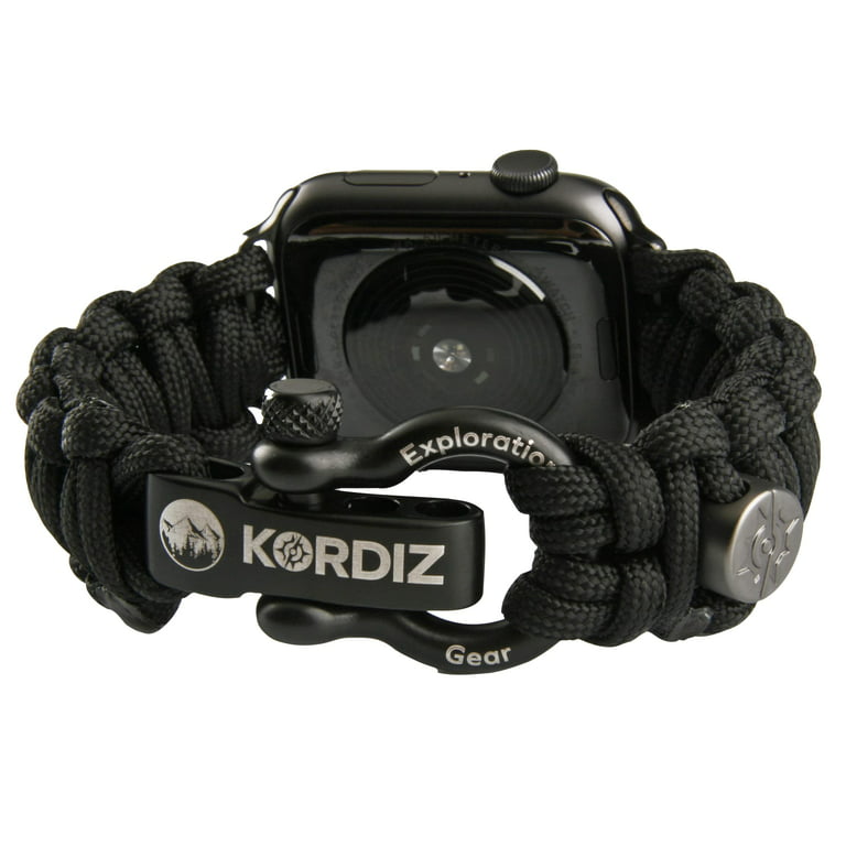 KORDIZ Survivor - Paracord Apple Watch Band Compatible with Apple