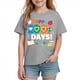 thumbnail image 1 of Tops de Manga Corta Linda con Impresión Gráfica Linda para Niños Niños Y Niñas, Camiseta Casual de la Temporada Escolar, Tela Transpirable Suave, 1 of 9
