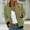 Army Green(New), variant on PNTUTB Women's Fashion Solid Color Long Sleeve Zipper Hoodless Pocketed Casual Jacket&Flash Picks