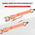 thumbnail image 3 of Miangastore Truck Cargo Binding Belt Orange Polyester Steel 1Set 300X4Cm, 3 of 9