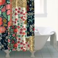 thumbnail image 4 of Pioneer Flower Floral Print Pattern Shower Curtain 72"x72" ,Bathroom Decorative Shower Curtains Set with 12 Hooks,Modern Waterproof Washable Shower Curtain, 4 of 6