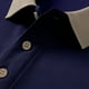 thumbnail image 4 of pstuiky Camisas casuales de manga corta para hombre, Camisa informal de verano con solapa y botones de color liso para hombre ropa de hombre xxl, 4 of 7
