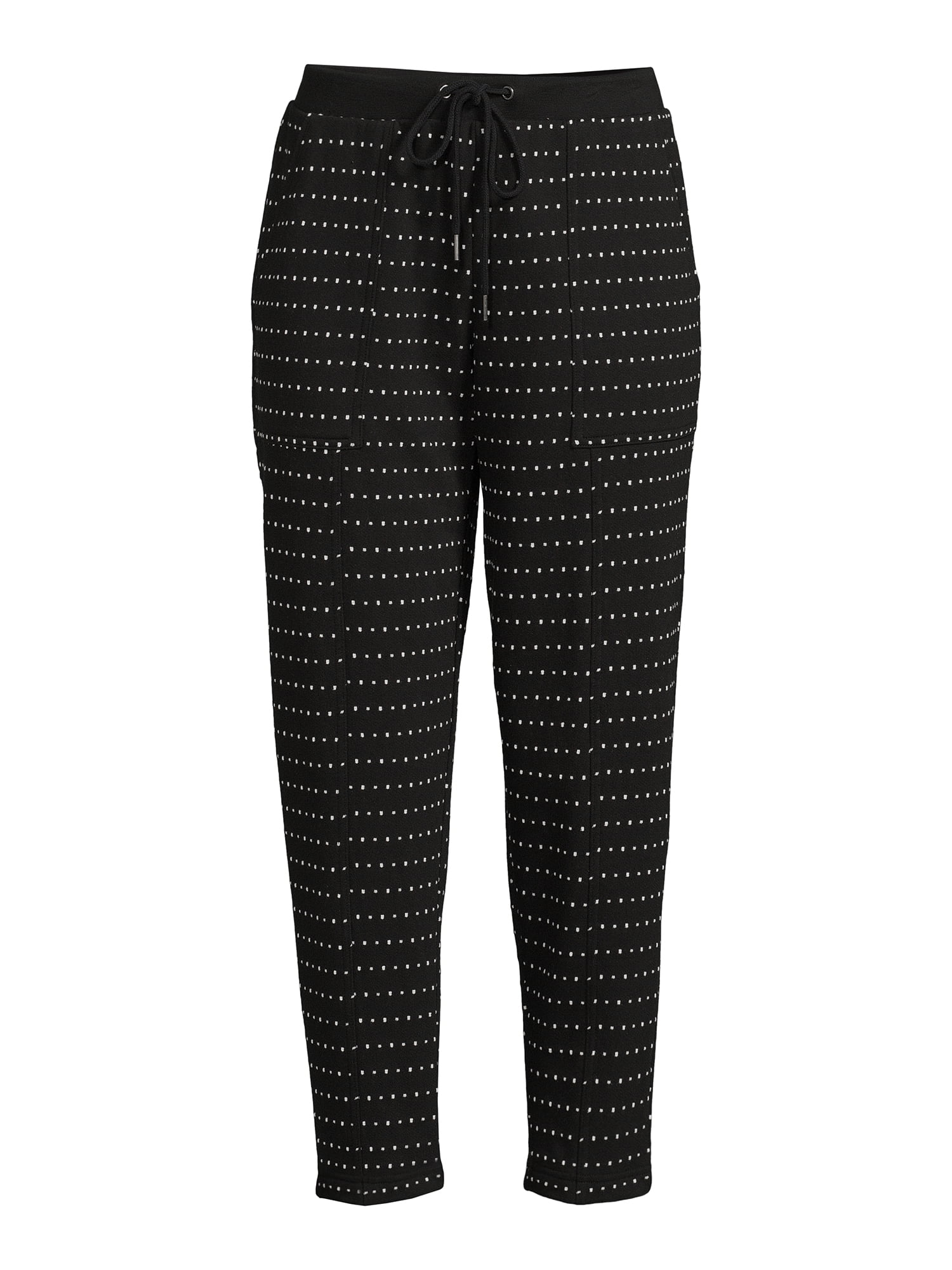 Time and Tru Women s Print Sweatpants Walmart