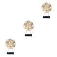 thumbnail image 2 of Guardoinrt Creative Nordic Home Decoration Accessories Iron Office Home Desktop Decor Gold M 3Set, 2 of 6