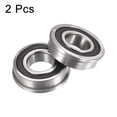 thumbnail image 5 of F6205-2RS 25x52x15mm Double Sealed Chrome Steel Flanged Ball Bearings 2 Pack, 5 of 5