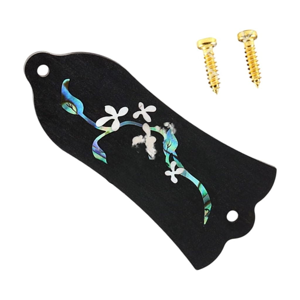 Electric Guitar Trusses Rod Cover 2 Holes Trusses Rod Cover Plate Guitar Part
