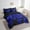 Blue, variant on Erosebridal Navy Rectangle Bedding Sets Twin Size, Futuristic Abstract Comforter Sets with Sheets, Geometry Decor, Reversible