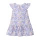 thumbnail image 2 of Vestido Beebay con estampado floral y mangas con volantes, 7 años, 2 of 5