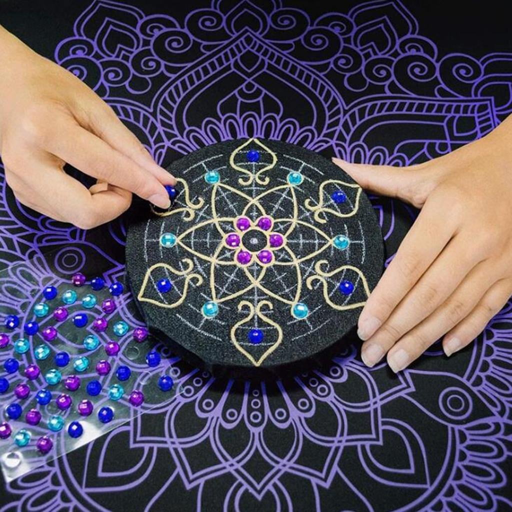 FVDPWYE 32PC Mandala Dotting Tools Set Pen Dotting Stencil Ball Stylus Painting Tray Bag