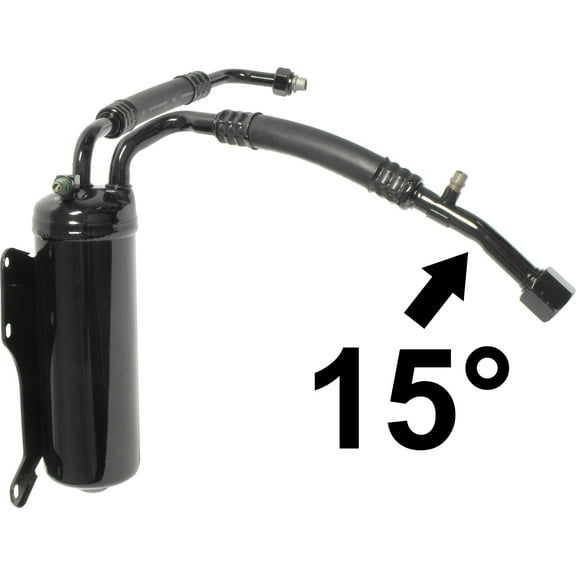 New UAC HA 10105C A/C Accumulator with Hose Assembly -- Accumulator with Hose Assembly Fits select: 2004-2007 FORD ECONOLINE