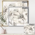 thumbnail image 2 of Indigold Grey Peonies IV - Toile encadrée de ferme, 2 of 3