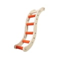 thumbnail image 2 of Esquirla Bird Ladder Bridge Cage Accessories Bird Perch for Parrots Parakeets Budgies orange, 2 of 8