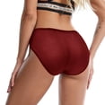 thumbnail image 3 of Zuwimk Thongs For Women ,Women's Flattering Lace Cotton Stretch Panties ,S, 3 of 4