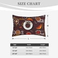 thumbnail image 6 of Bixox A Cup Of Black Coffee On A Saucer Printed Pillow Protector,Super Soft Ideal for Home,Guests,Rentals - 16"x24", 6 of 8
