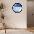 thumbnail image 3 of 17.3in Sand Art Picture 360°Rotating Moving Sand Liquid Motion Moving Sand Art Picture Round Glass 3D Deep Sea Sandscape Ornament Craft Room Wall Decoration with Installed Hook for Home, 3 of 9