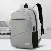 Laptop Backpack 15.6 Inch, Business Slim Laptops Travel With USB Charging Port, College School Computer Bag Gifts For Men And Women