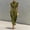 Olive Green, variant on Morttic Women‘s Elegant High-Waist Turtleneck Loose Top Long Dress with Pockets, Solid Color Spring/Summer Outfit Black，M