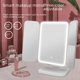 thumbnail image 3 of Espejo de maquillaje, espejo de tocador, espejo de maquillaje led, espejo de escritorio, espejo de maquillaje de belleza, espejo de maquillaje, lámpara led, espejo de carga, 3 of 5