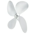 thumbnail image 3 of 4 Leaves Fan Blade, Easy To Install Automatically Aadjusts Appliance Fan Blade, For Stove Wood  Silver, 3 of 8