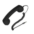 thumbnail image 1 of Combiné Téléphonique Rétro 3,5 mm, Récepteur de Cellulaire Anti-Radiation avec Micro, Microphone et Haut-Parleur, Combiné Vintage pour Cellulaire et Téléphone Intelligent, avec USB C, 1 of 7