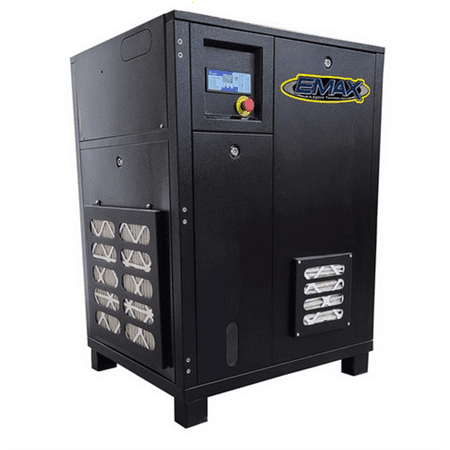Emax Compressor 20HP 3PH Industrial Rotary Screw Compressor-Cabinet Only