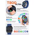 thumbnail image 4 of Smartwatch Genérico T800 Ultra Deportivo Azul Bluetooth con Llamadas, 4 of 4