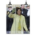 thumbnail image 2 of Print: 2009 Inaugural Parade. Michelle Obama Waves At Crowd In The Parade, 2 of 4