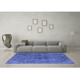 thumbnail image 3 of Ahgly Company Indoor Rectangle Oriental Blue Industrial Area Rugs, 4' x 6', 3 of 4