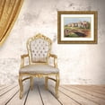 thumbnail image 3 of Harper, Ethan 14x12 Gold Ornate Wood Framed with Double Matting Museum Art Print Titled - European River Bank II, 3 of 4