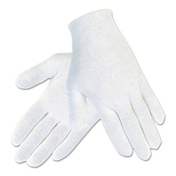 Cotton Inspector Gloves, Polyester/Cotton, Men'S | 1 Dozen of 12 Pair