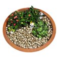 thumbnail image 6 of Uutvmp Halloween Small Skeleton Head Flower Pot Decoration Courtyard Sculpture, Flower Pot Paving Stone Decoration, 40pcs, 6 of 9