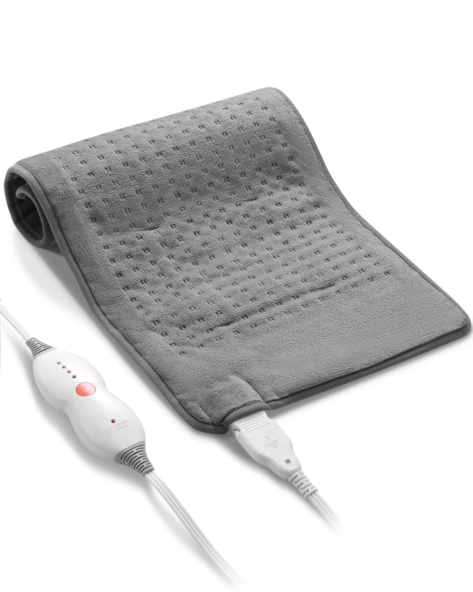Maxkare 12 x 24 Heating Pad for Back Pain Relief, 4 Heat Settings with