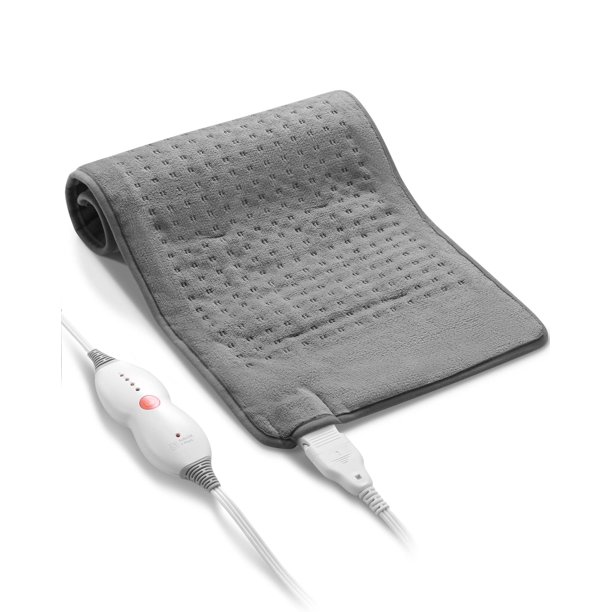 Maxkare 12 x 24 Heating Pad for Back Pain Relief, 4 Heat Settings with