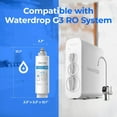 thumbnail image 2 of Waterdrop Pre Sediment and Carbon Block Replacement Water Filter for WD-G3-W Reverse Osmosis System, 2 of 8