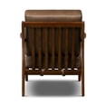 thumbnail image 5 of Poly and Bark Poly & Bark Verity Leather Lounge Chair - Full Grain Genuine Italian Leather Cocoa Brown, 5 of 5