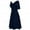 Dark Blue, variant on White Summer Dresses For Women 2023 Formal Wedding Bridesmaid High-Waist Party Ball Prom Gown White For Women Casual Beach