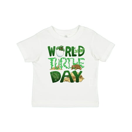 

Inktastic World Turtle Day Cute Sea Softshell Snapping Box Turtles Gift Baby Boy or Baby Girl T-Shirt