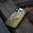 thumbnail image 4 of FINCIBO Soft Rubber Protector Cover Case for Apple iPhone 14 Pro Max 6.7" 2022, Gustav Klimt Flower Garden, 4 of 5