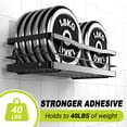 thumbnail image 2 of TINANA Shower Caddy Shelf Organizer Rack: Self Adhesive Bathroom Shelves, Rustproof No-Drilling Stainless Steel Shower Storage for Inside Shower-Black, 2 of 6