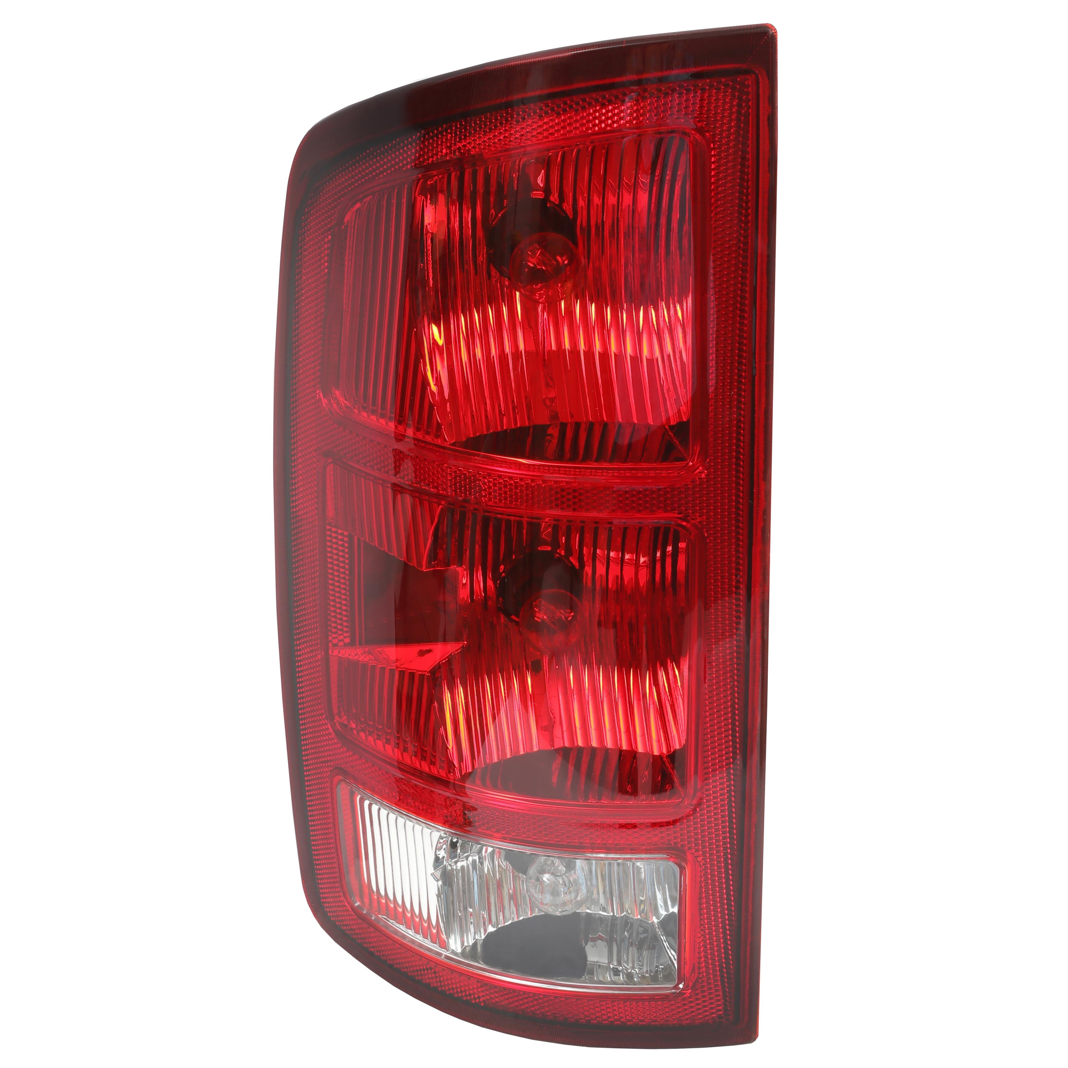 Kojem Tail Light Lamp Driver Side for 2002-2006 Dodge Ram 1500 2500 3500 w/Bulbs and Wiring Harness Replacement for CH2800147 55077347AF