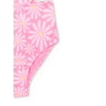 thumbnail image 3 of Wonder Nation Girls Monokini Swimsuit with Flutter Straps and UPF 50, 1-Piece, Sizes 4-18 & Plus, 3 of 3