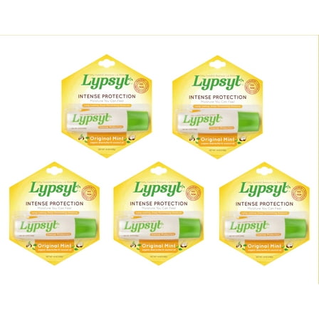 Lypsyl Intense Protection Original Mint Lip Balm, .10 oz. - Pack of 5