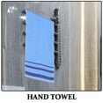 thumbnail image 3 of Raindrops 3Pcs Cotton Face Washcloths Soft Absorbent Towels for Bathroom and Kitchen with Jacquard Design, 3 of 6