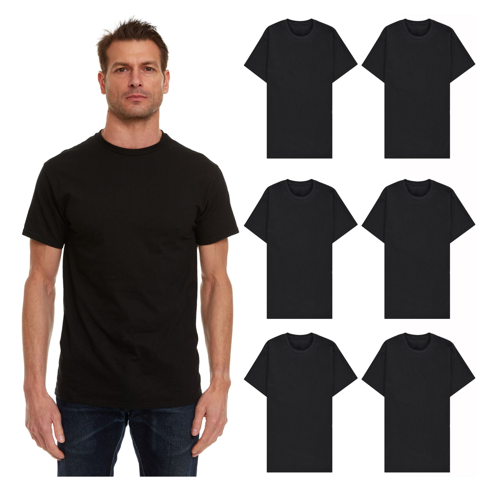 6 Pack Black