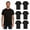 6 Pack Black, variant on BILLIONHATS Men’s Cotton T-Shirt 6 Pack, Big Tall Short Sleeve Lightweight Tees for Men, Packs of Bulk T-Shirts (5X-Large)