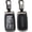Short Keychain Black, variant on Key Fob Cover Compatible with Dodge Ram 1500 Limited 2500 3500 4500 5500 2020-2026 3/4/5/6 Button Leather Keychain Case Holder Protector,Long Keychain Black