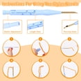 thumbnail image 4 of 9.84" Punch Needle Kit for Adult Beginner Embroidery Starter Kit with Punch Needle Colored Yarn for Beginner, 4 of 11
