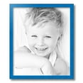 thumbnail image 2 of ArtToFrames 16" x 19" Bright Blue Picture Frame, 16x19 inch Blue Wood Poster Frame (WOM-4751), 2 of 8