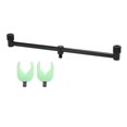 thumbnail image 4 of Fishing Rod Bracket, Environmentally Friendly Materials Wear Resistant Easy Store Adjustable Fish Pole Rest Long Service Life Durable  For Outdoor Fishing 2 Head 30cm Bracket+2pcs Bracket Head, 4 of 8