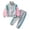 Grey, variant on Boys Girls Sweatsuit 2 Piece Outfit Tracksuit Kids Zip up Sweatshirt Jacket and Sweatpants Set Kids Teen Fall Trendy Clothes